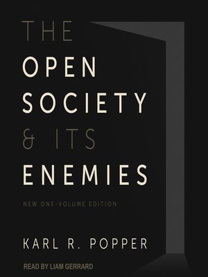 cover image of The Open Society and Its Enemies